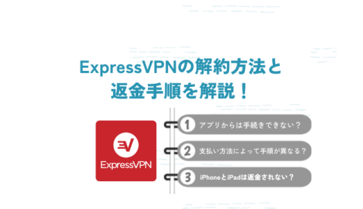 ExpressVPNの解約方法と返金までの最速ルートを公開！