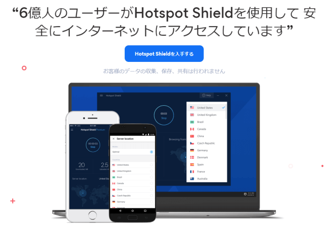 hotspot shield 匿名