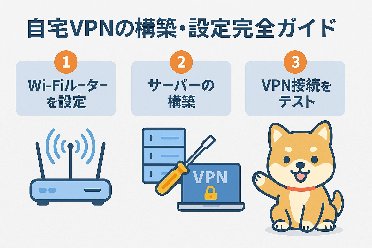 自宅VPNの構築・設定完全ガイドの図解