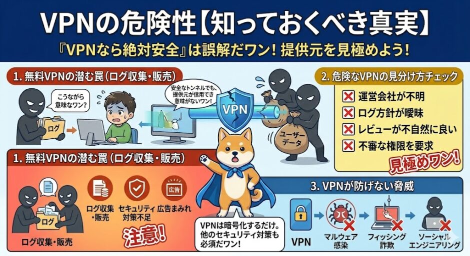 vpn 危険性
