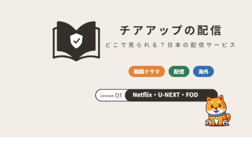チアアップ（韓国ドラマ）はどこで配信？Netflix・U-NEXTなど見られるサービスと作品情報
