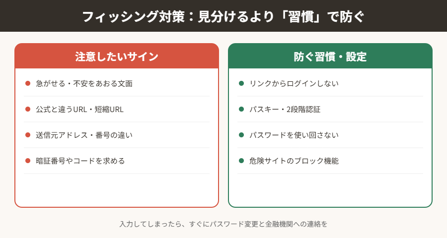 フィッシング対策:見分けるより習慣で防ぐ